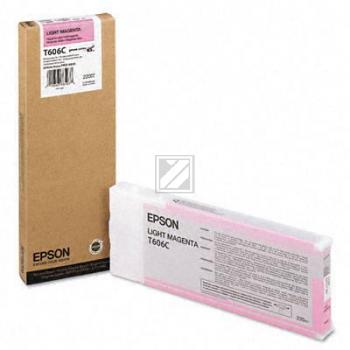 Original Epson C13T606C00 / T606C Tinte magenta hell