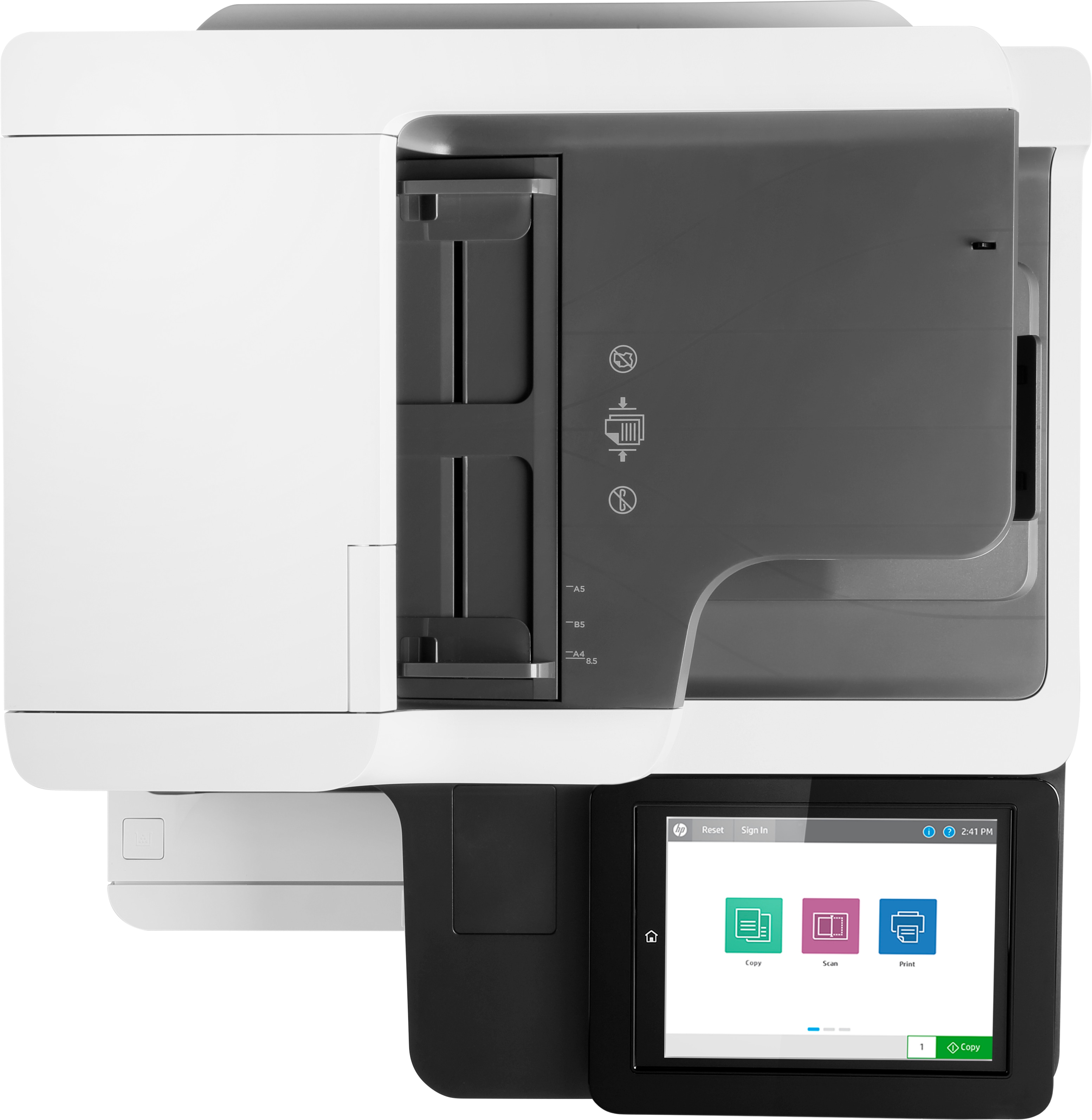 HP LaserJet Enterprise MFP M631dn, Drucken, kopieren, scannen