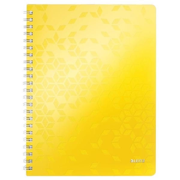 Leitz WOW A4, PP, Linie, gelb