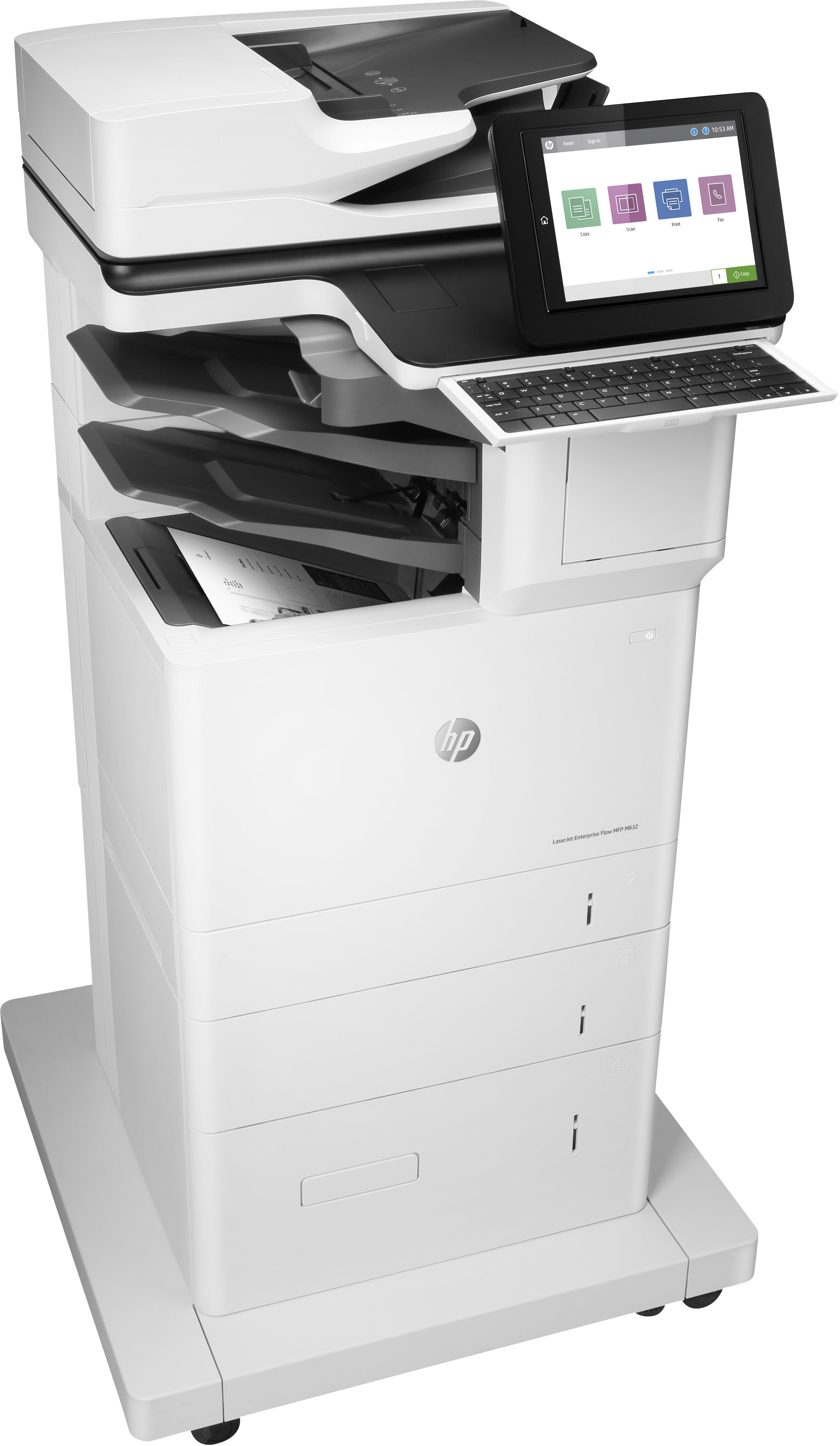 HP LaserJet Enterprise Flow M632z Laser A4 1200 x 1200 DPI 61 Seiten pro Minute