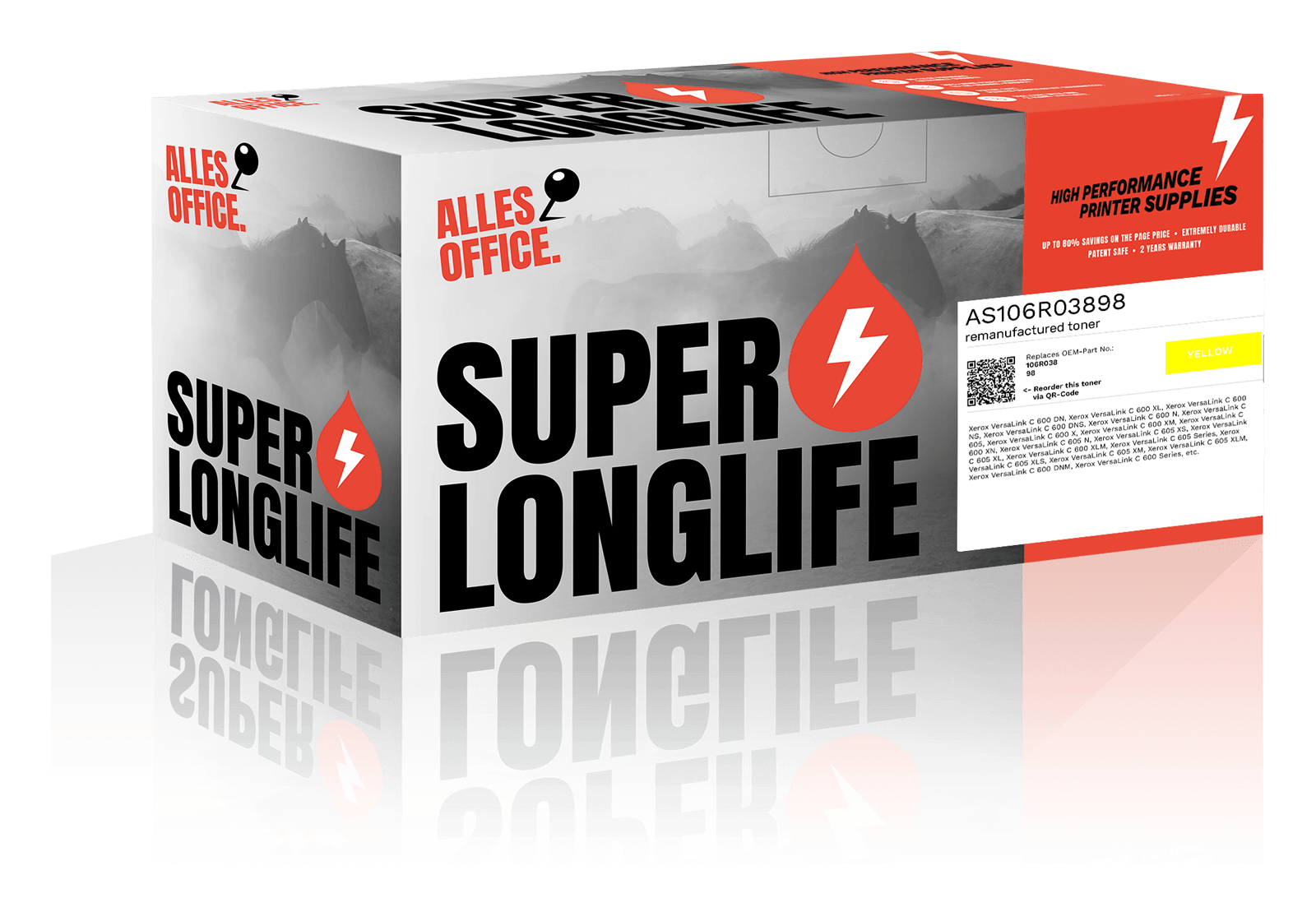 Superlonglife Xerox 106R03898 Toner gelb