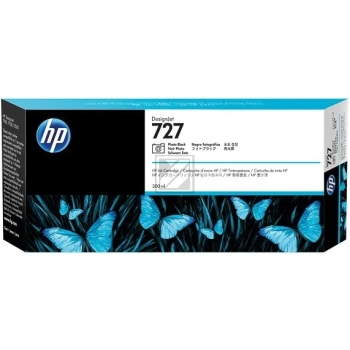 Original HP F9J79A / 727 Tinte schwarz foto