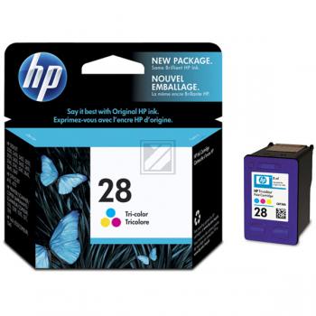 Original HP C8728A / 28 Tinte cyan, magenta, gelb