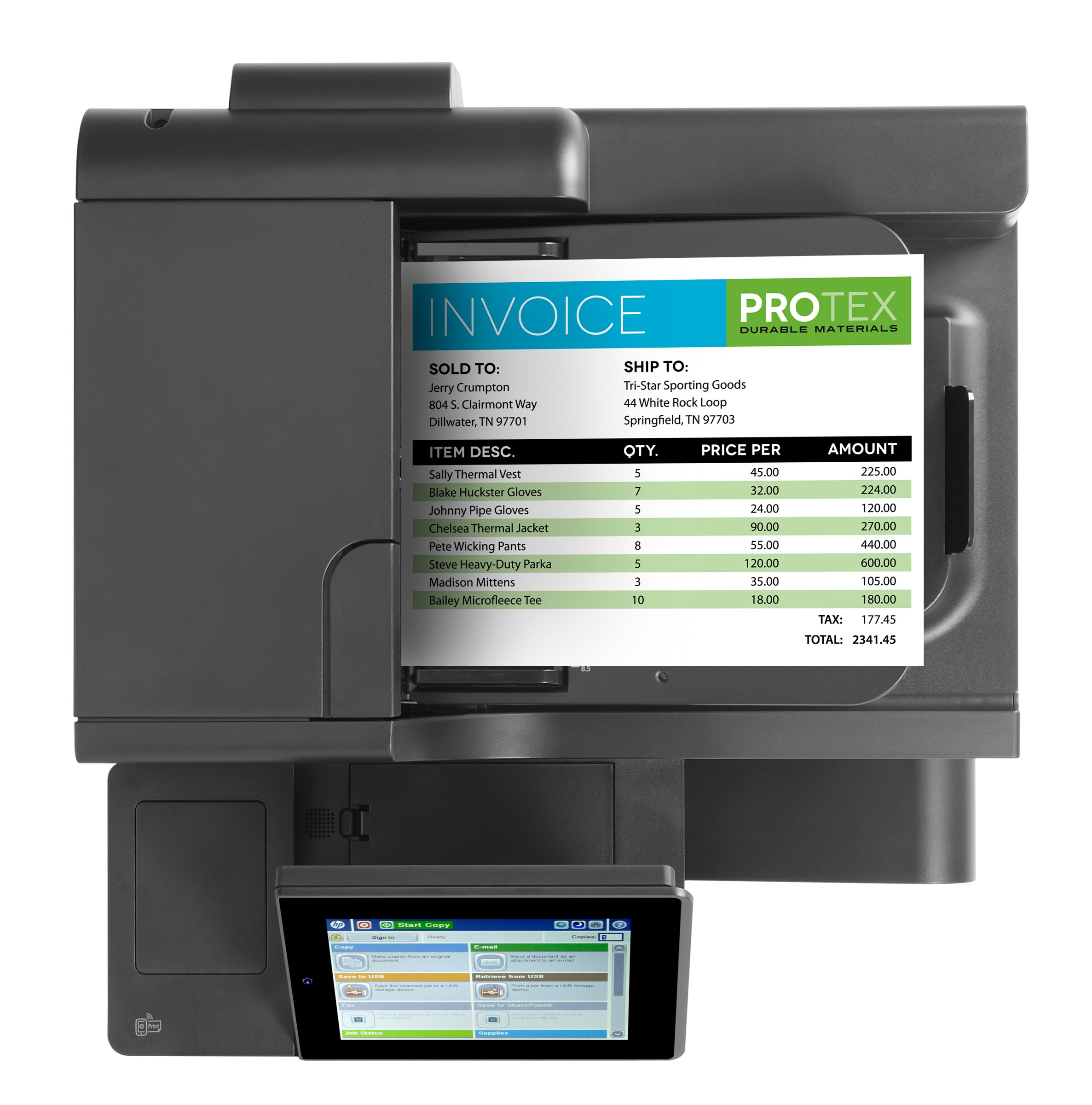 HP OfficeJet Enterprise Color-MFP X585dn