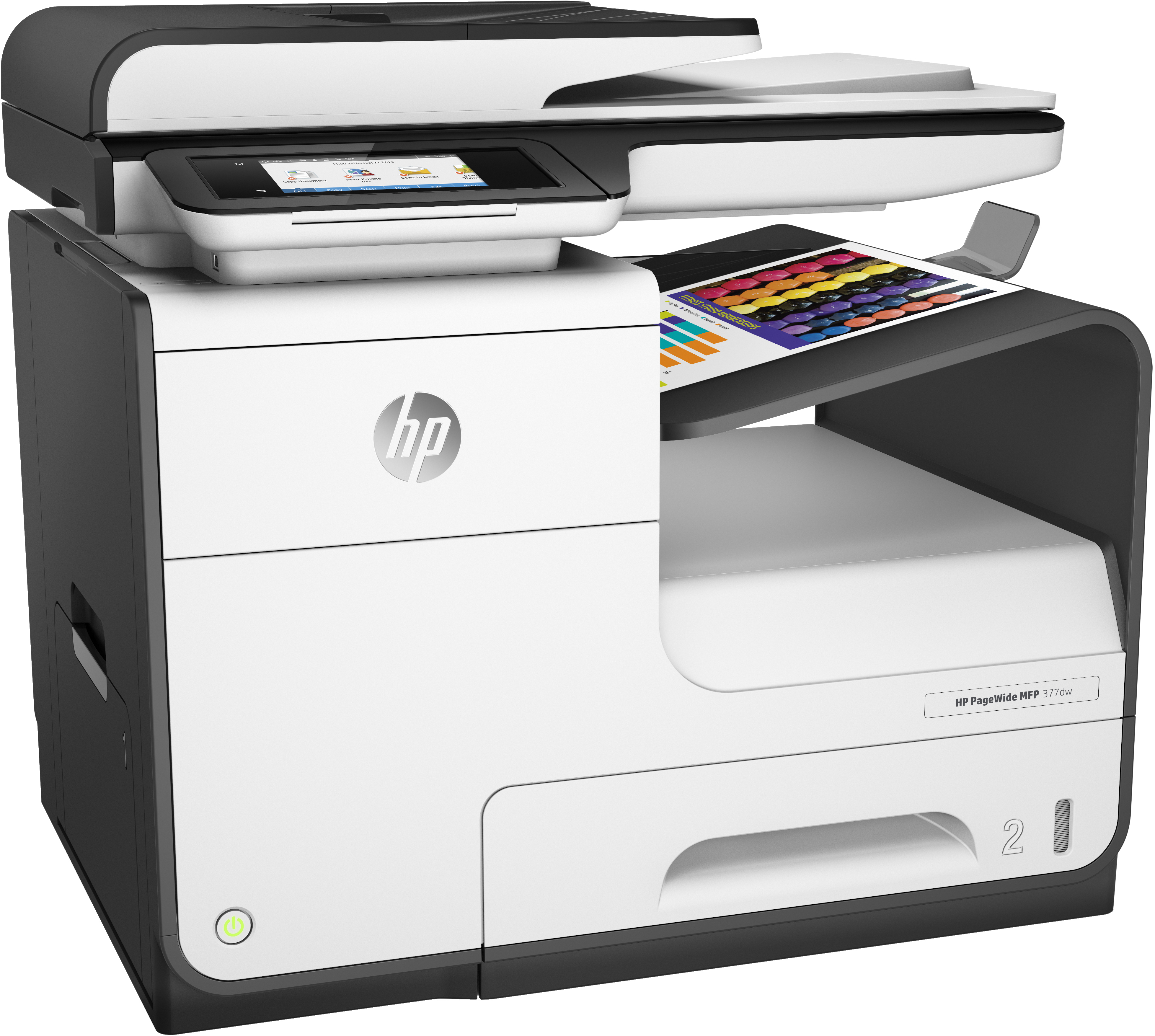 HP PageWide 377dw Tintenstrahl A4 1200 x 1200 DPI 30 Seiten pro Minute WLAN