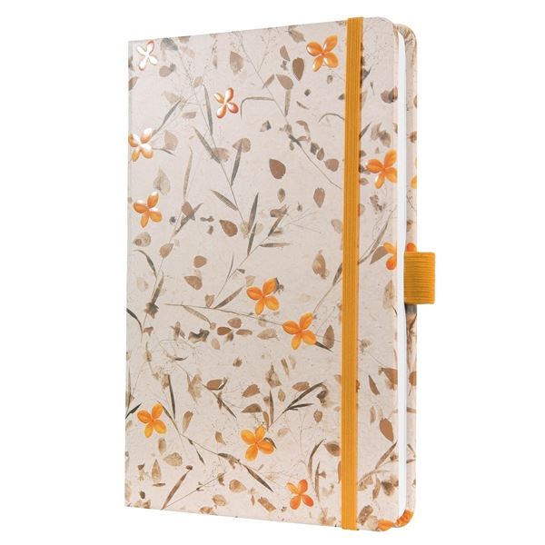 Sigel Jolie® A5 Notizbuch, Bloom Yellow