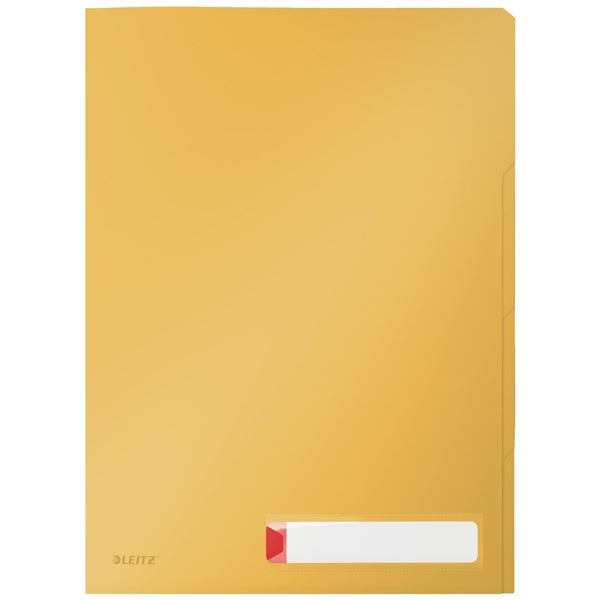 Leitz Cosy, A4, blickdicht, gelb, 3 Stück