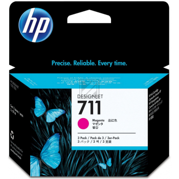 Original HP CZ135A / 711 Tinte magenta