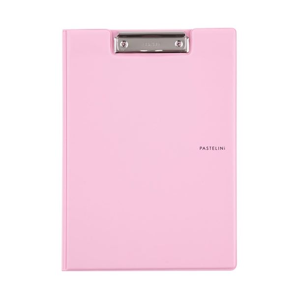 Schreibblock mit Clip Pastelini, A4, rosa