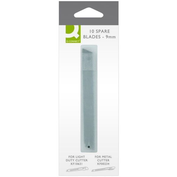 Ersatzklingen 9 mm für PBS850070, 10 Stück Connect