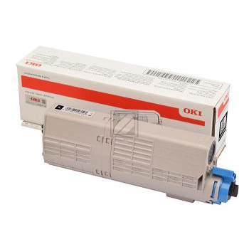 Original OKI 46490608 Toner schwarz