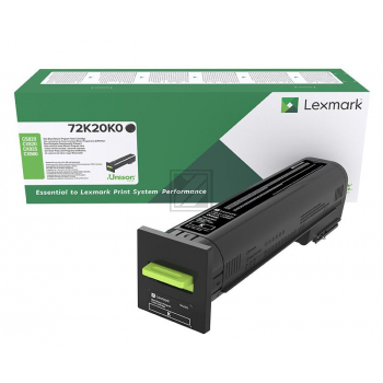 OEM-72K20K0 Lexmark Toner-Kit Return schwarz (72K20K0)