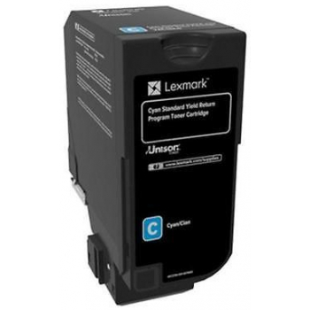 Original Lexmark 74C0S20 Toner cyan