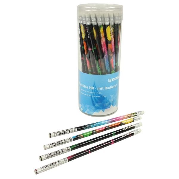 Donau HB Graphitstift, mit Radiergummi