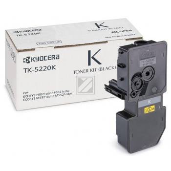 Original KYOCERA 1T02R90NL1 / TK-5220K Toner schwarz Kyocera Toner-Kit schwarz SC (1T02R90NL1, TK-5220K)