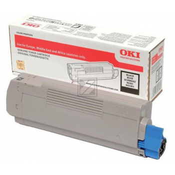 Original OKI 46490404 Toner schwarz