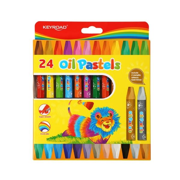 KEYROAD Ölpastelle 24 Stück