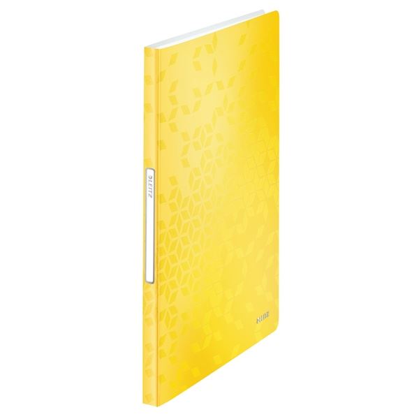 Katalogbuch WOW, A4, 40 Taschen, gelb