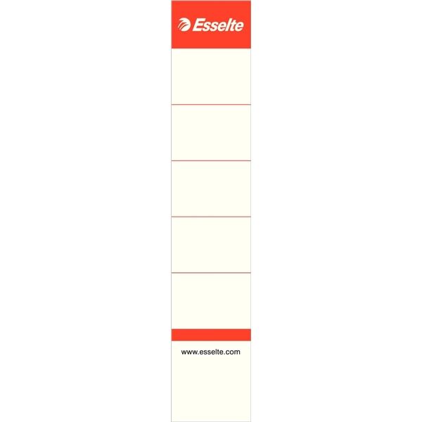 Einziehbare Etiketten für Esselte Ordner 5cm