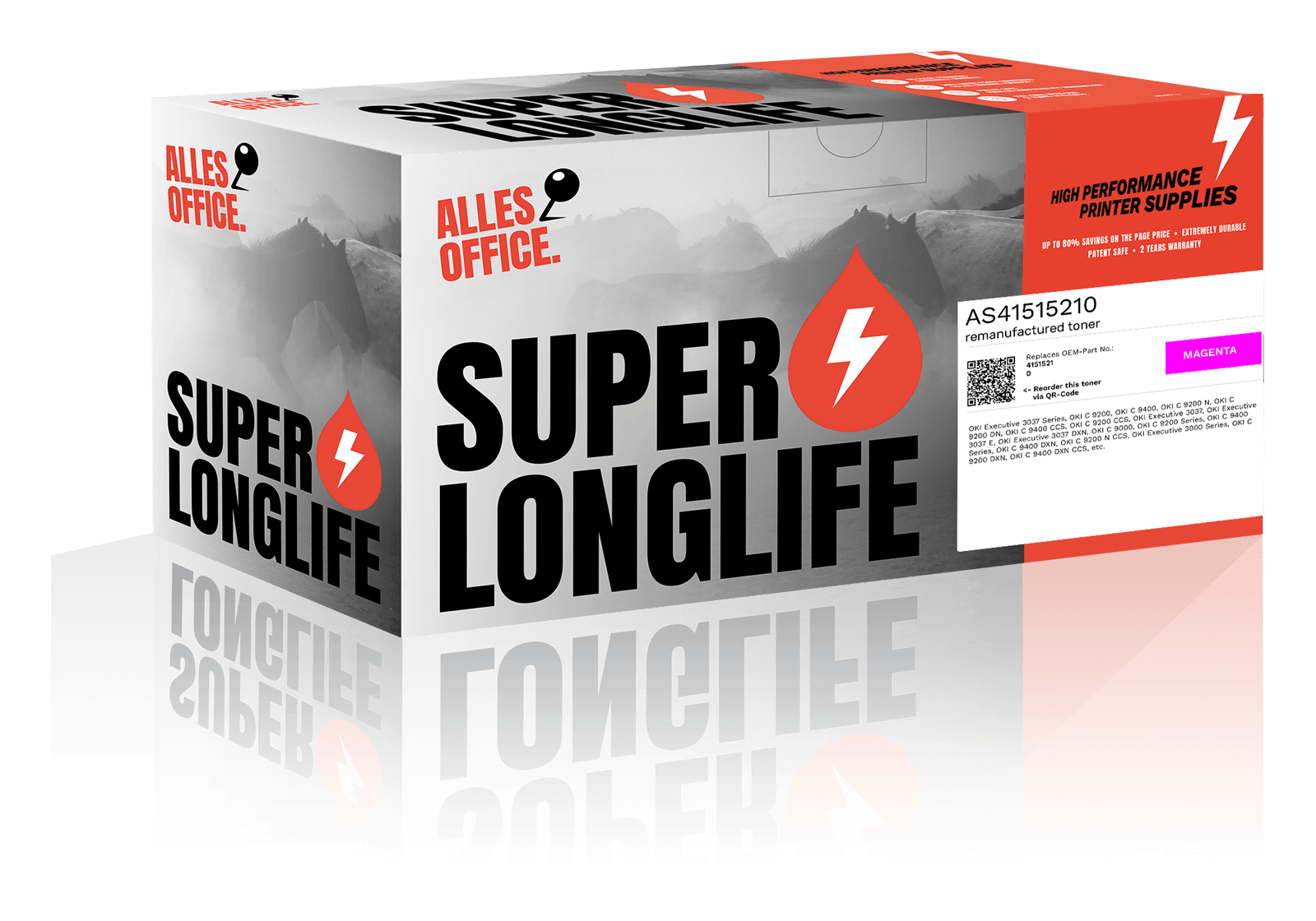 Superlonglife OKI 41515210 Toner magenta