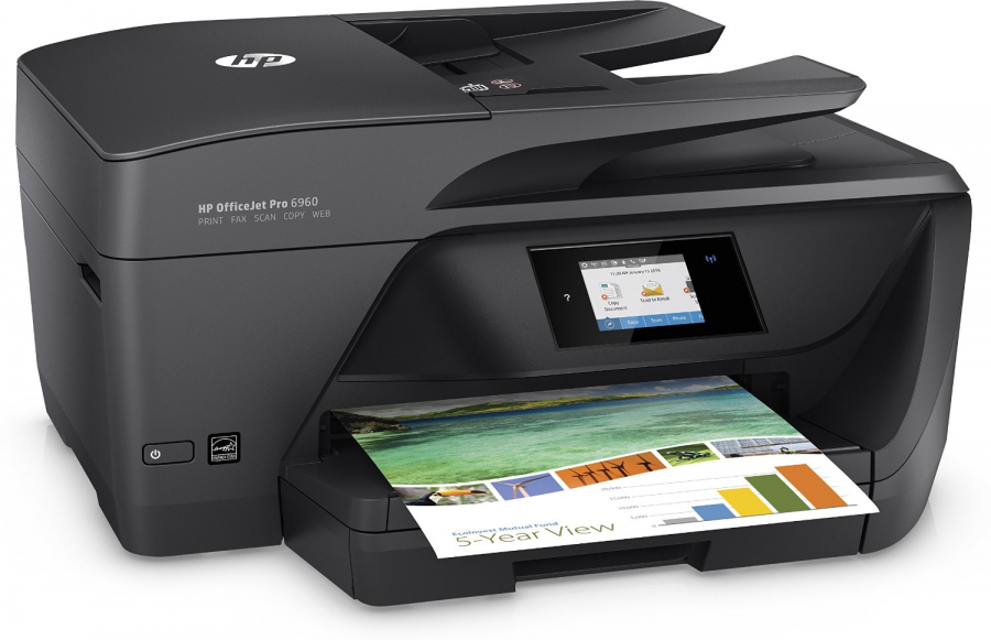 HP OfficeJet 6960 Tintenstrahl A4 600 x 1200 DPI 18 Seiten pro Minute WLAN