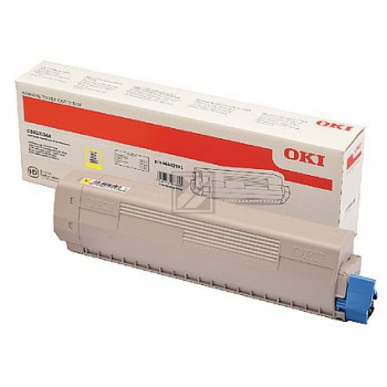 Original OKI 46443101 Toner gelb