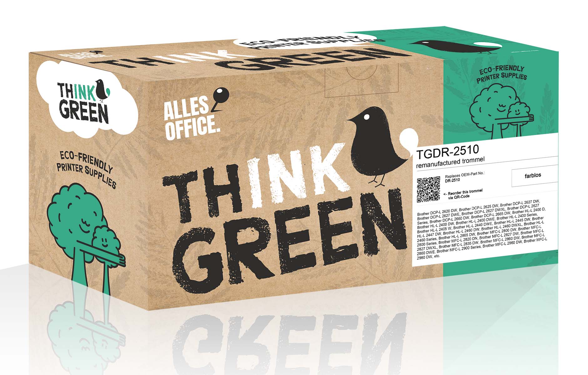 ThinkGreen Brother DR-2510 farblos