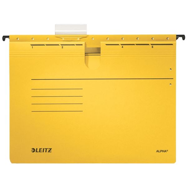 Leitz Alpha Binder Bindemittel - gelb, 25 Stück