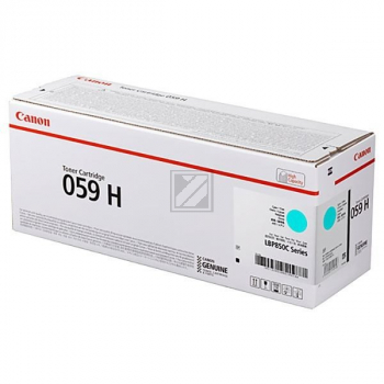 Original Canon 3626C001 / 059H Toner cyan