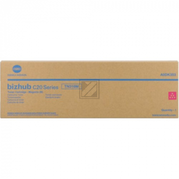 Original Konica Minolta A0DK353 / TN-318M Toner magenta