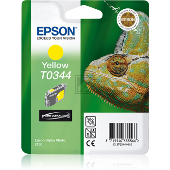 Original Epson C13T03444010 / T0344 Tinte gelb