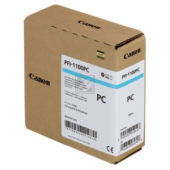 Original Canon 0854C001 / PFI-1100PC Tinte cyan hell