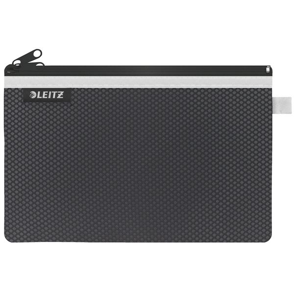 Doppelte Stofftasche, Leitz WOW - groß, schwarz