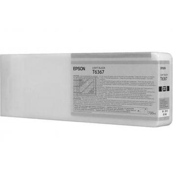 Original Epson C13T636700 / T6367 Tinte schwarz hell