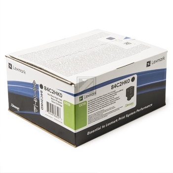 Original Lexmark 84C2HK0 Toner schwarz