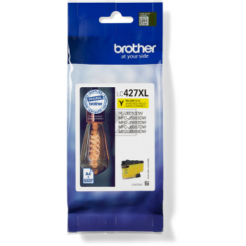 Brother Tintenpatrone Projekt gelb HC (LC-428XLYP)