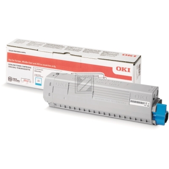 OKI Toner-Kit cyan HC (46861307)