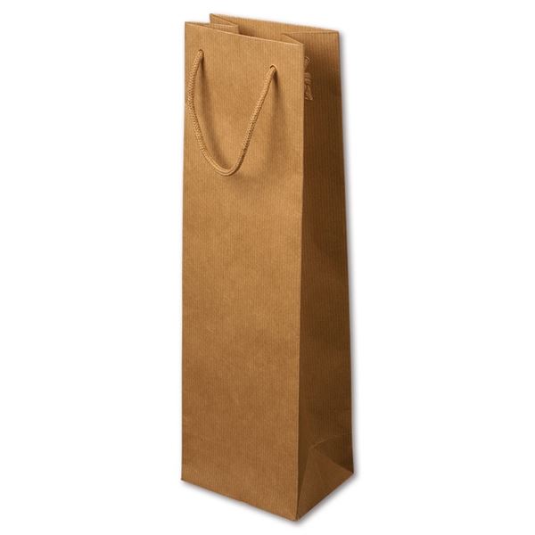 Wein-Geschenktasche, natur