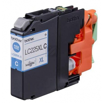 Brother Tintenpatrone cyan HC (LC-225XLCBP)