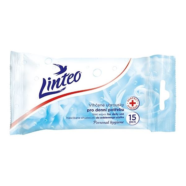 Linteo Tägliche Feuchttücher, 15 Stück
