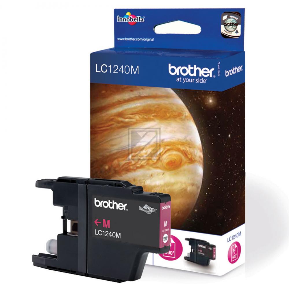 Original Brother LC-1240M Tinte magenta