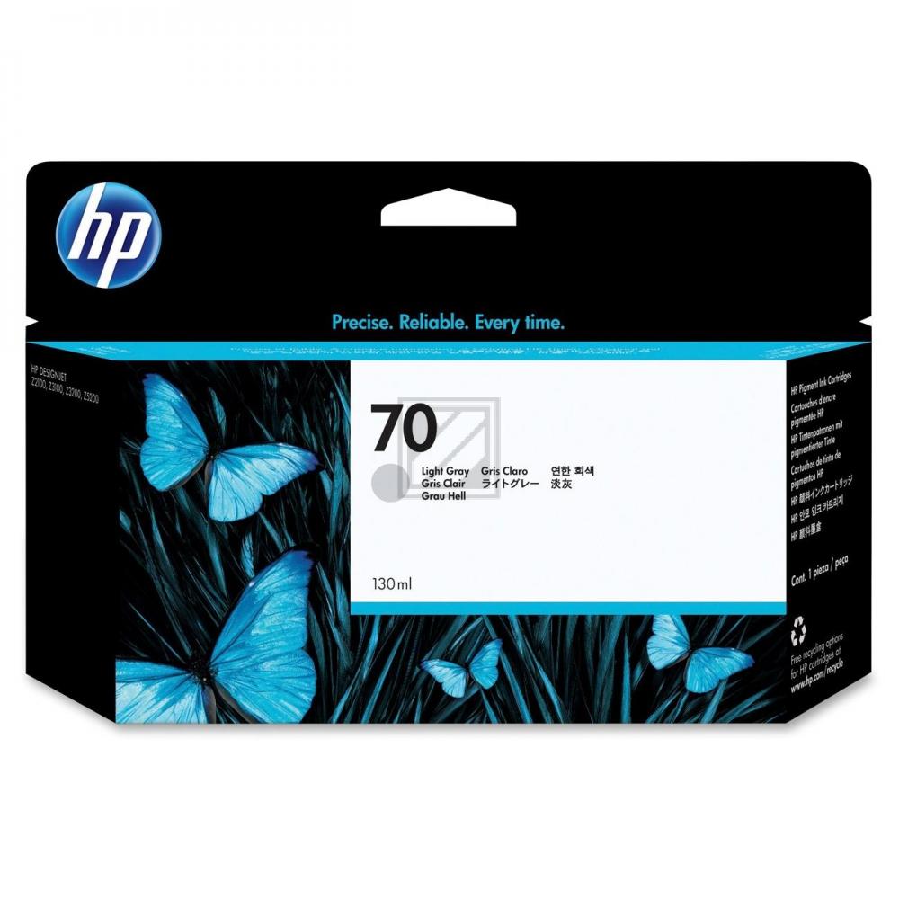 Original HP C9451A / 70 Tinte grau hell