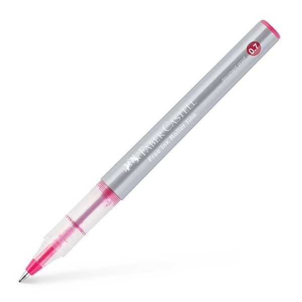 Roller Faber-Castell Free Ink, Feder 0,7 mm, bordeauxrot