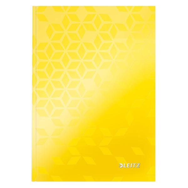 Notizbuch Leitz WOW, A5, liniert, gelb
