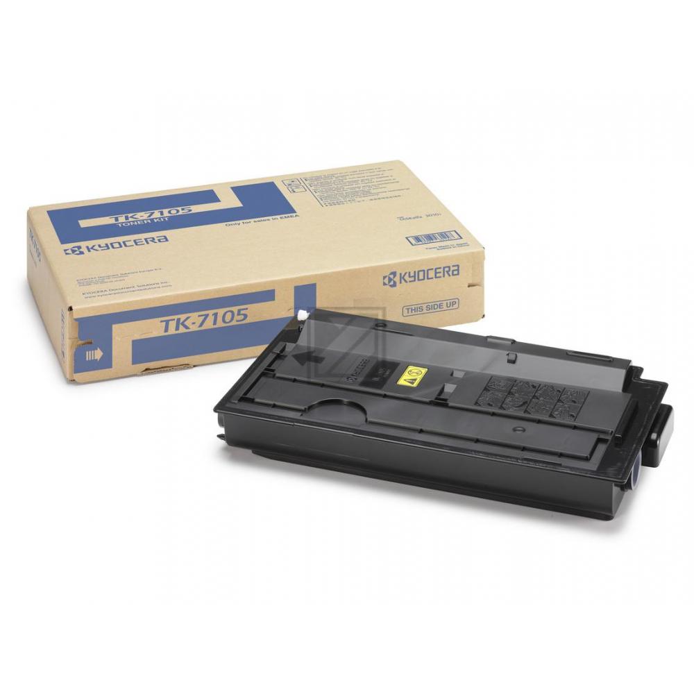Original KYOCERA 1T02P80NL0 / TK-7105 Toner schwarz Kyocera Toner-Kit schwarz (1T02P80NL0, TK-7105)