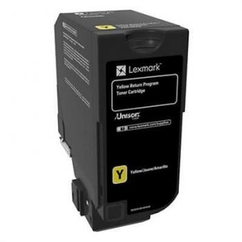 Original Lexmark 84C0H40 Toner gelb