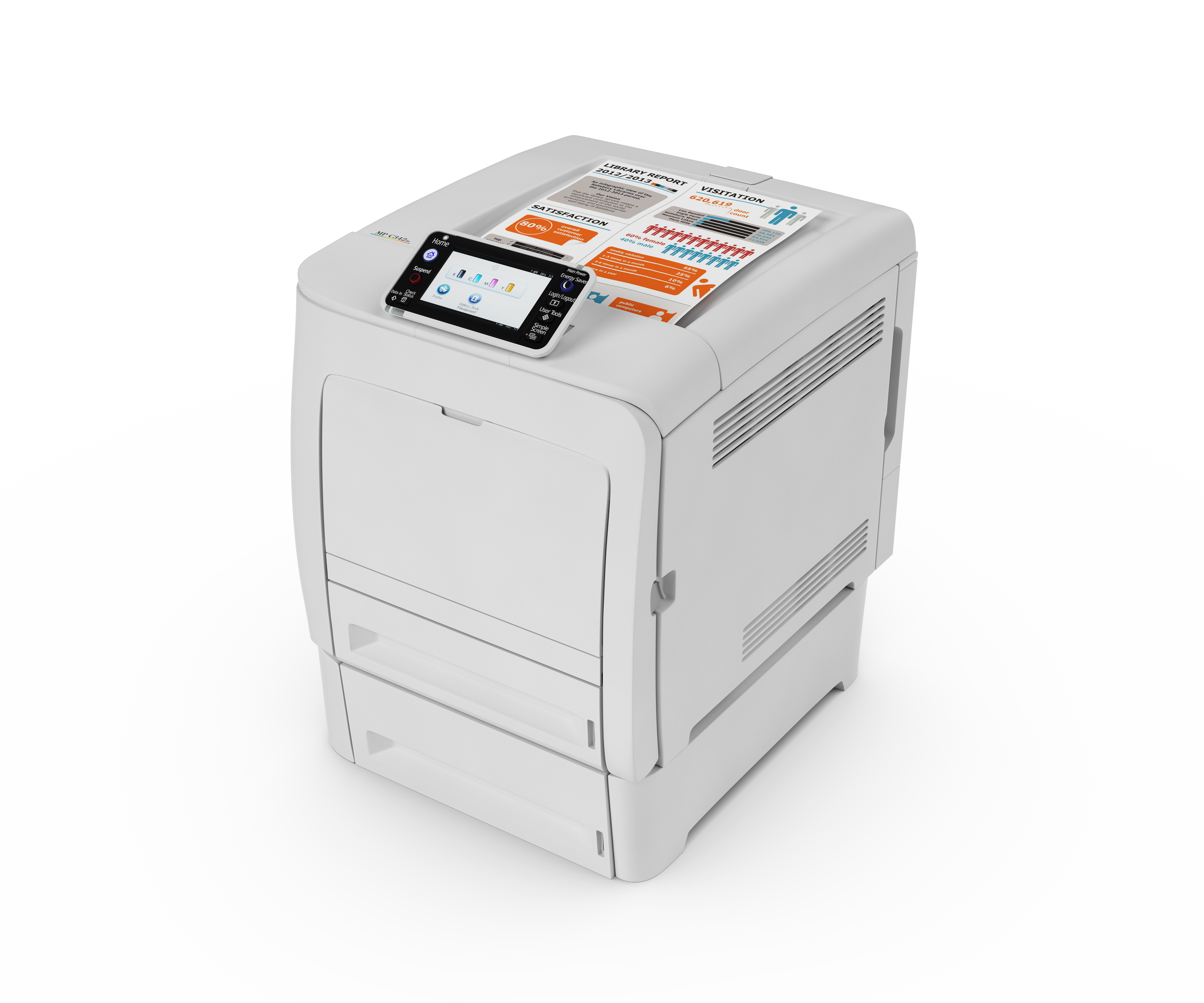 Ricoh SP C342DN Laser-Drucker Farbe 1200 x 1200 DPI A4