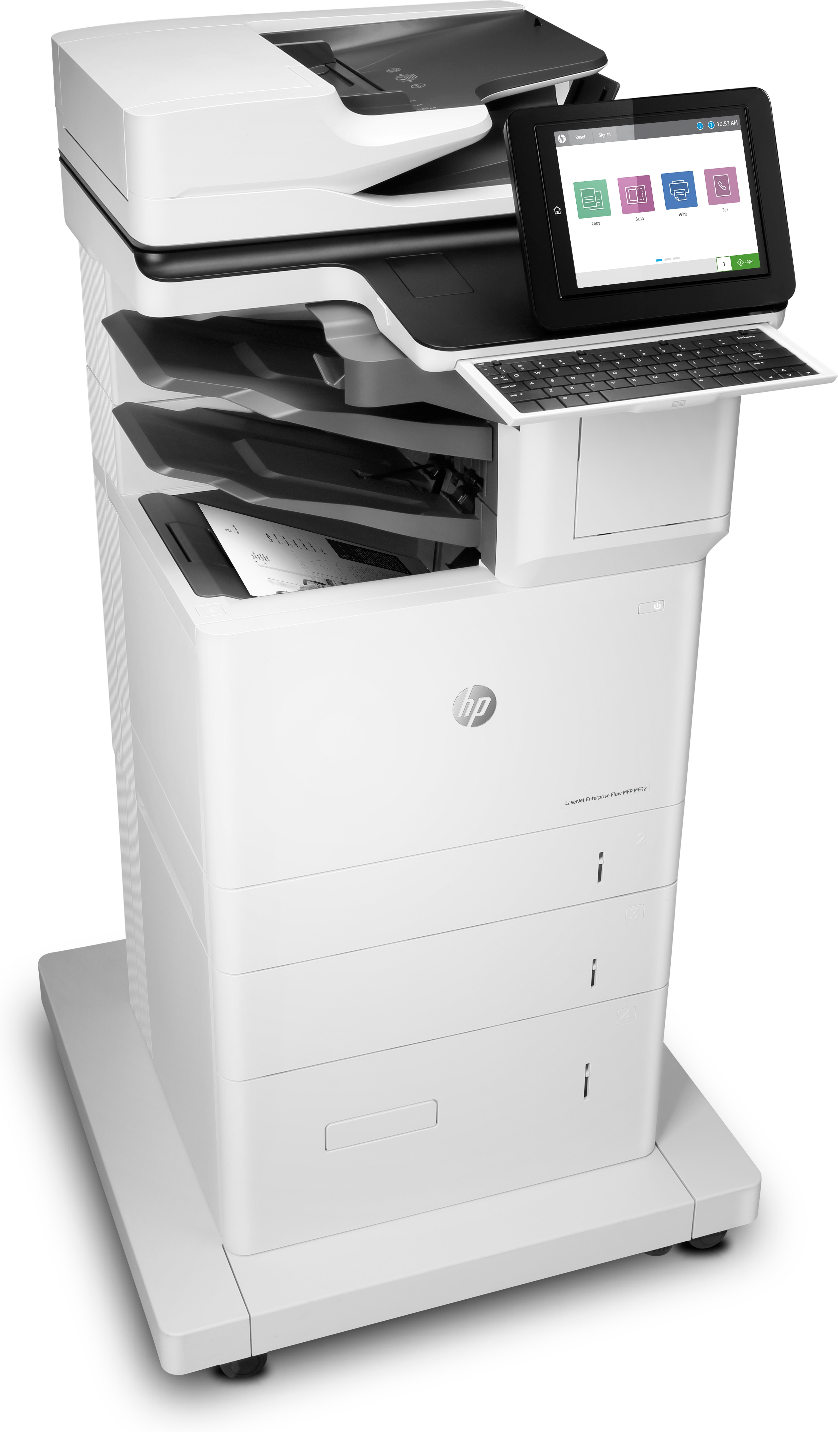 HP LaserJet Enterprise Flow M632z Laser A4 1200 x 1200 DPI 61 Seiten pro Minute
