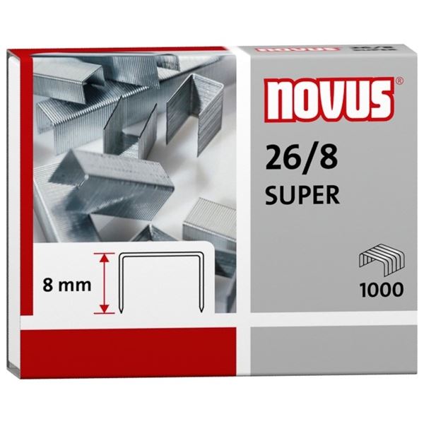 Novus Drähte, 26/8, 1000 Stück