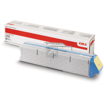 Original OKI 45536505 Toner gelb